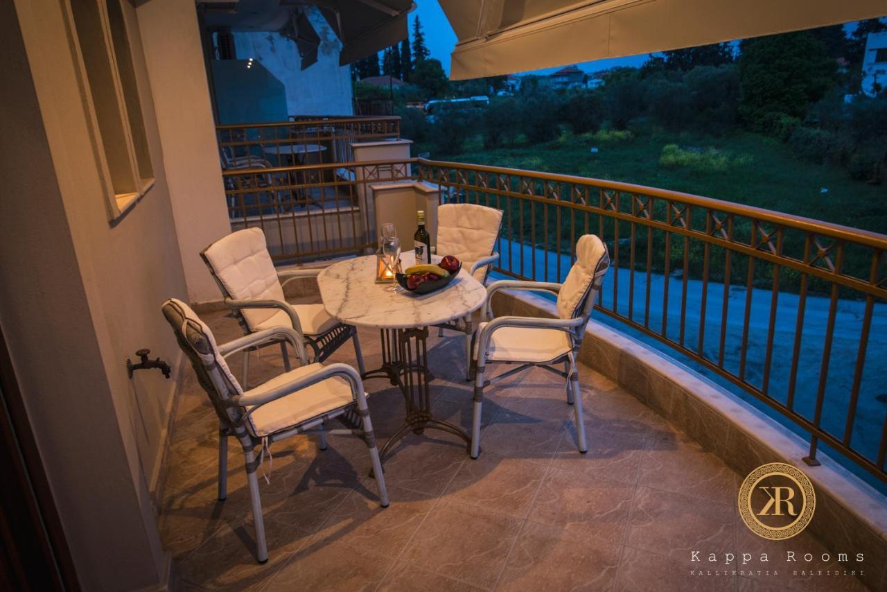 Kappa Rooms Boutique Hotel Nea Kallikrateia Exteriör bild