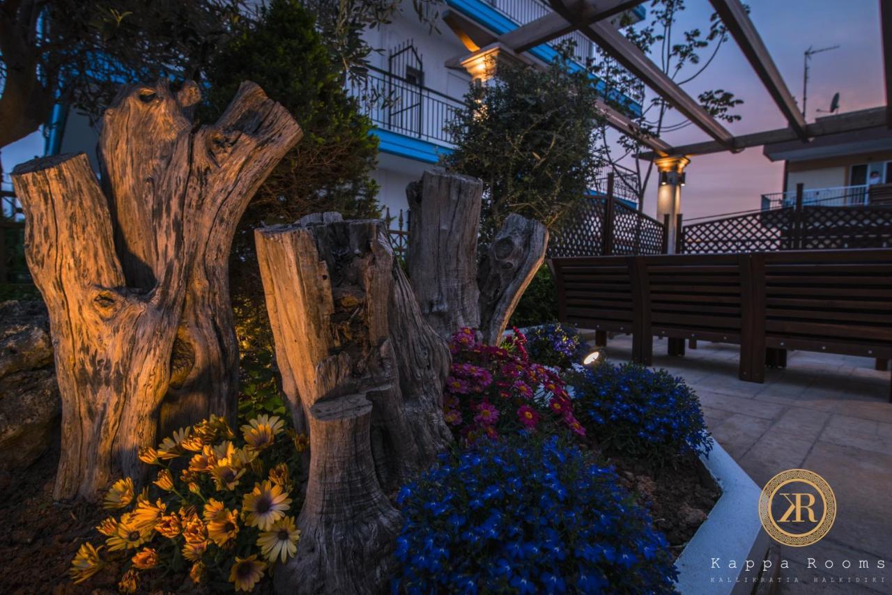 Kappa Rooms Boutique Hotel Nea Kallikrateia Exteriör bild
