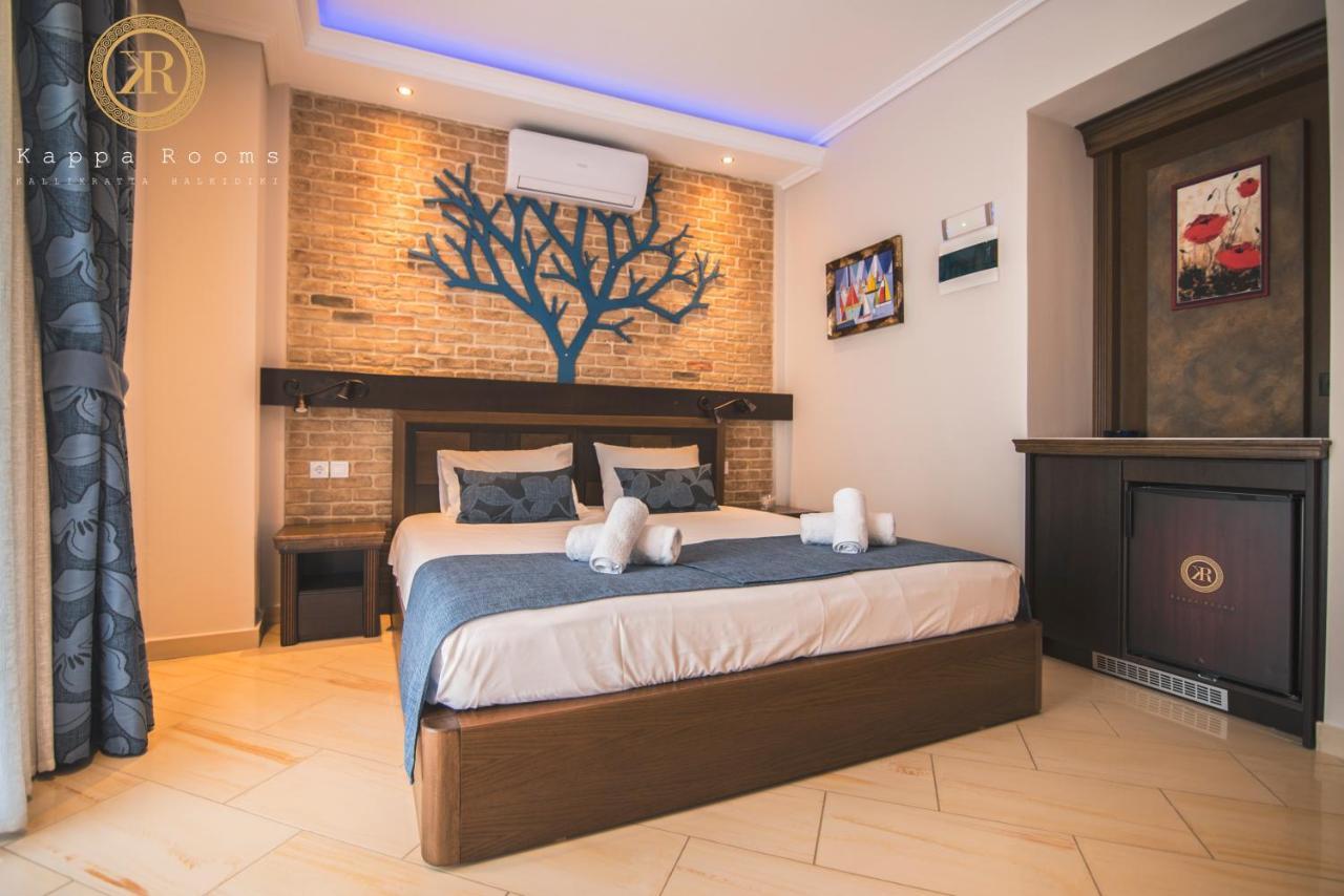 Kappa Rooms Boutique Hotel Nea Kallikrateia Exteriör bild