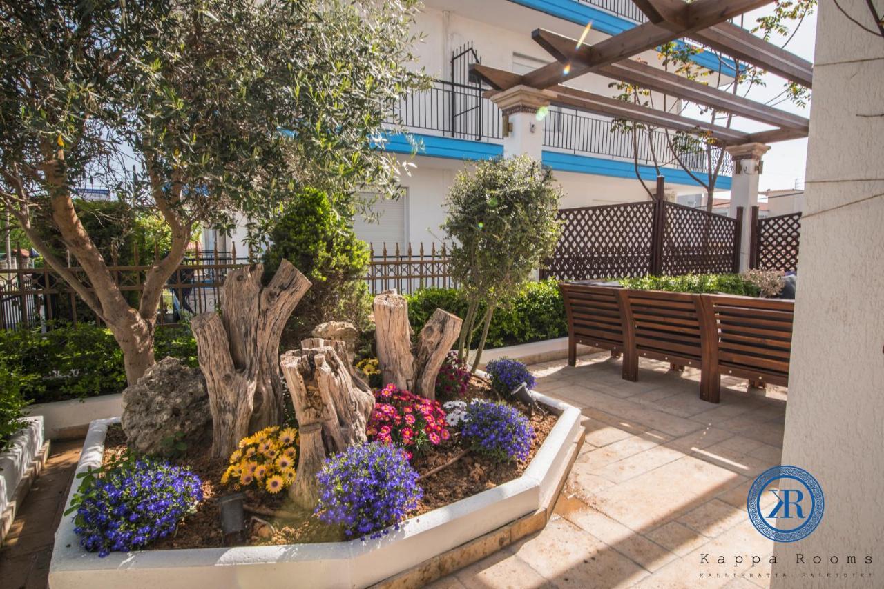 Kappa Rooms Boutique Hotel Nea Kallikrateia Exteriör bild