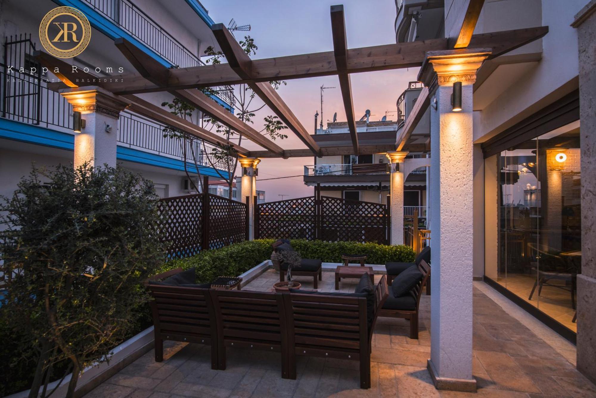Kappa Rooms Boutique Hotel Nea Kallikrateia Exteriör bild