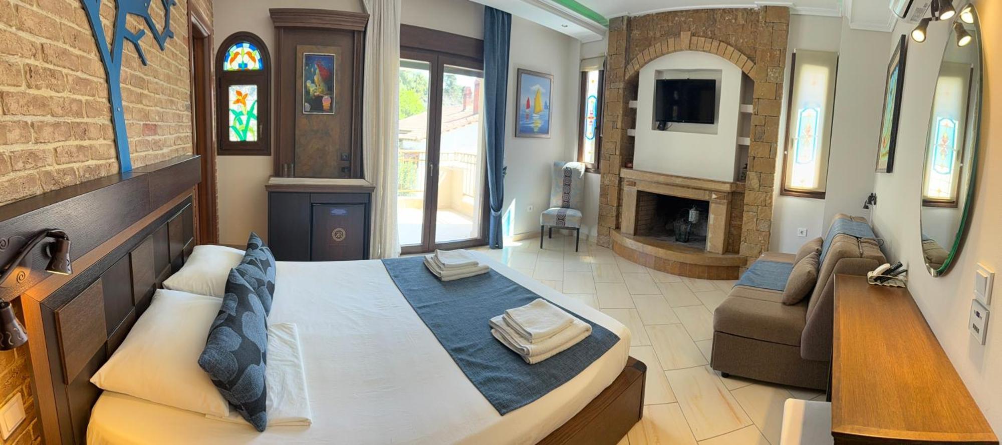Kappa Rooms Boutique Hotel Nea Kallikrateia Exteriör bild