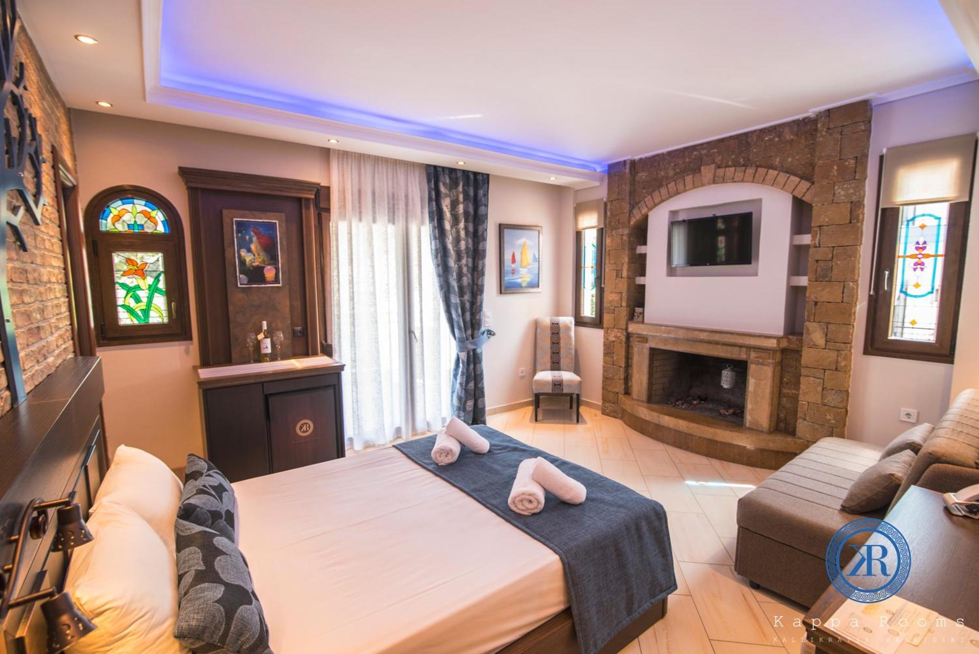 Kappa Rooms Boutique Hotel Nea Kallikrateia Exteriör bild